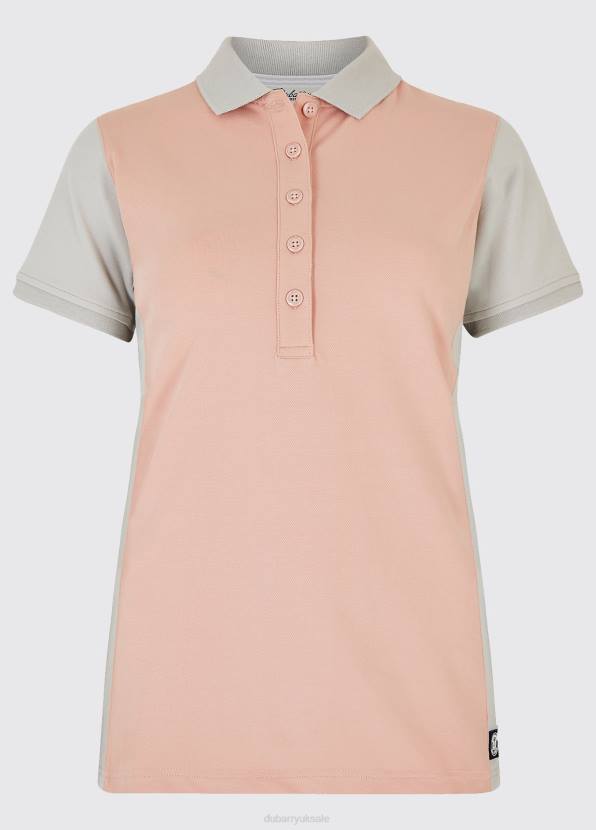 Dubarry Clothing Women Kilmichael Polo Dusty Pink 862D785
