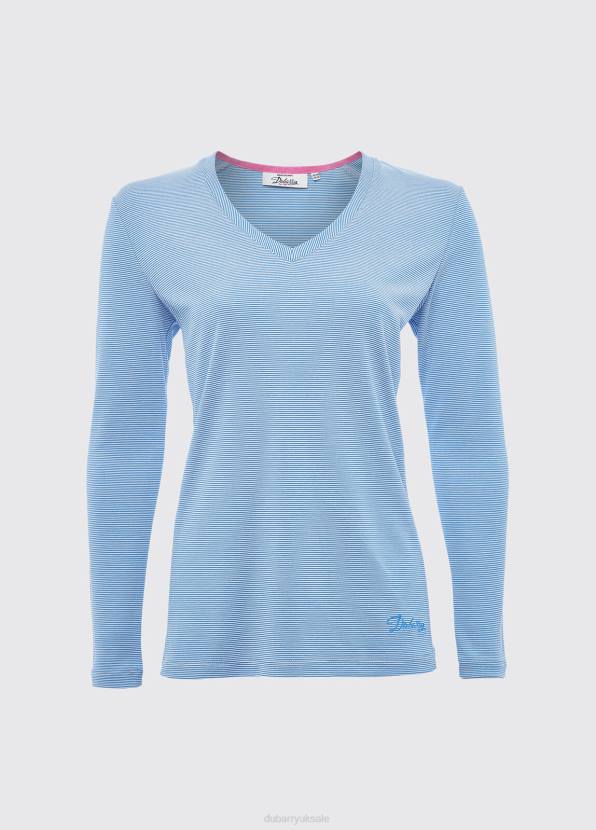 Dubarry Clothing Women Portumna Long-sleeved Top Blue 862D728