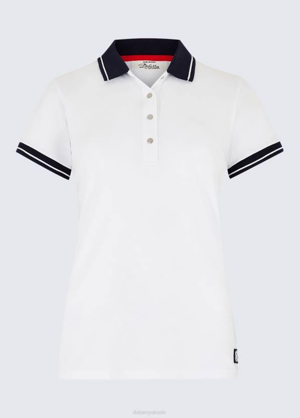 Dubarry Clothing Women Riverview Polo White 862D820