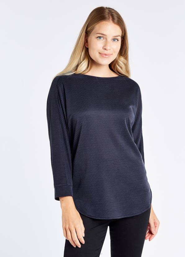 Dubarry Clothing Women Templehouse Tunic Top Navy 862D599