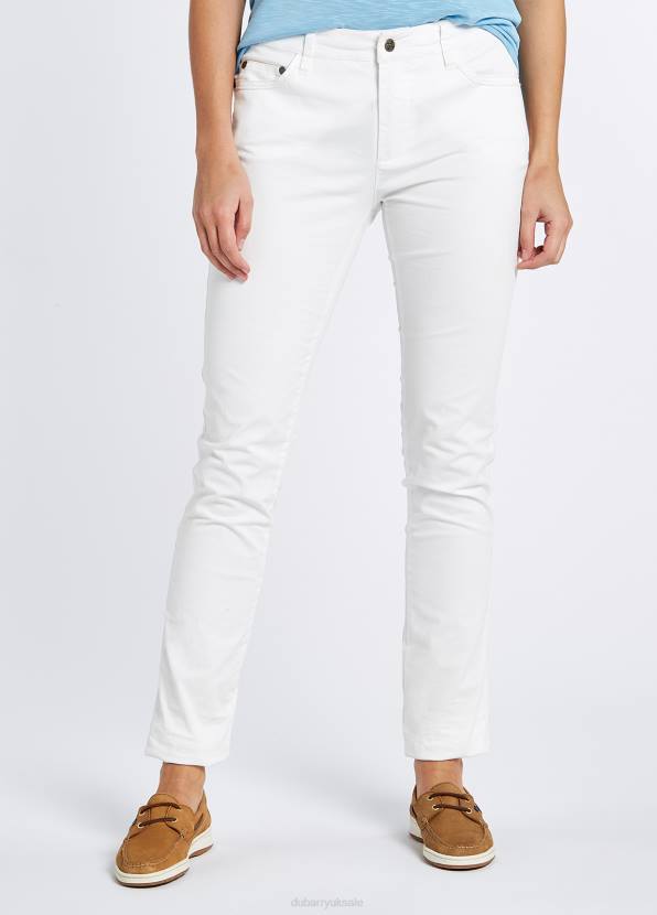 Dubarry Clothing Women Greenway Jeans White 862D188