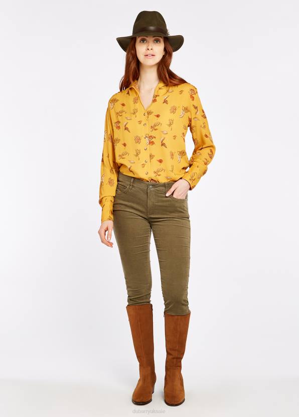 Dubarry Clothing Women Honeysuckle Jeans Dusky Green 862D289