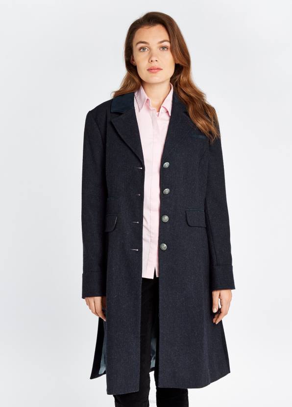 Dubarry Clothing Women Blackthorn Tweed Jacket Navy 862D258