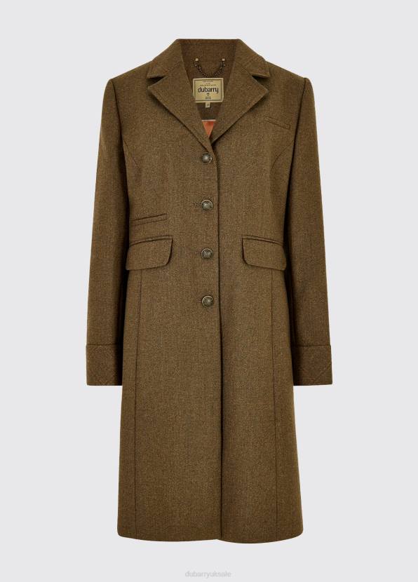 Dubarry Clothing Women Blackthorn Tweed Jacket Plain Oak 862D650