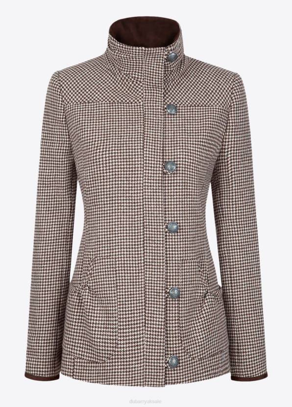 Dubarry Clothing Women Bracken Tweed Jacket Cafe 862D563