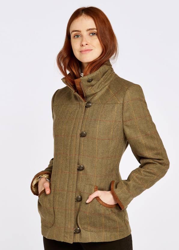 Dubarry Clothing Women Bracken Tweed Jacket Elm 862D187