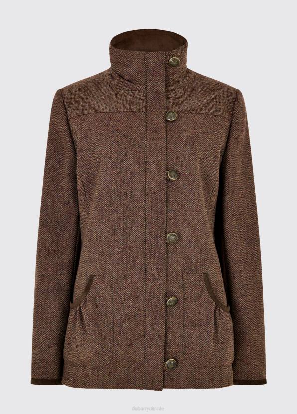 Dubarry Clothing Women Bracken Tweed Jacket Oakwood 862D613