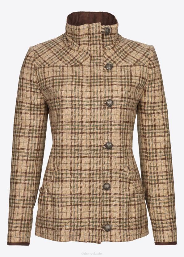 Dubarry Clothing Women Bracken Tweed Jacket Pebble 862D652