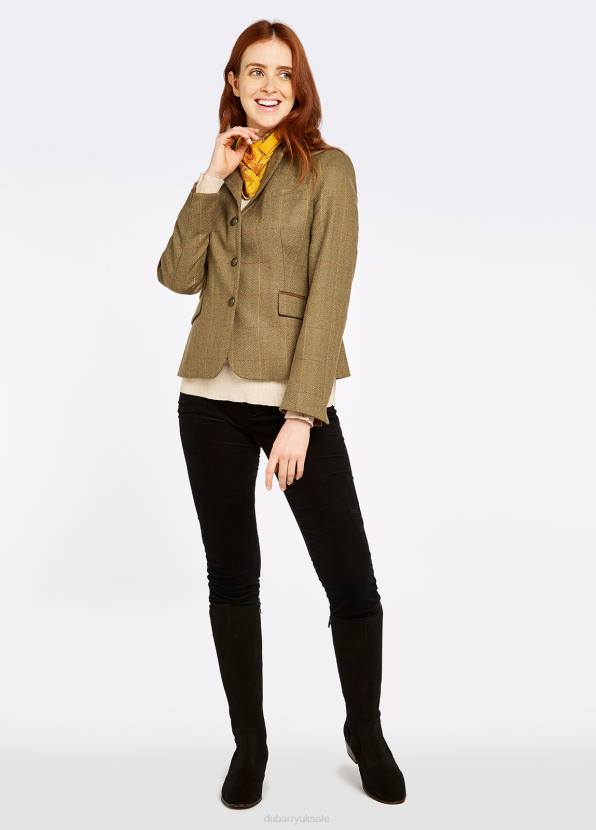 Dubarry Clothing Women Buttercup Tweed Jacket Elm 862D490