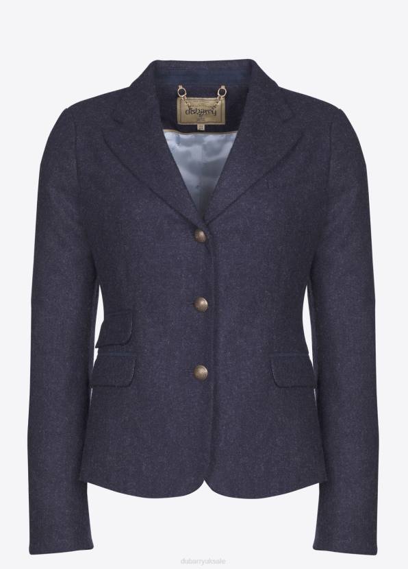 Dubarry Clothing Women Buttercup Tweed Jacket Navy 862D507