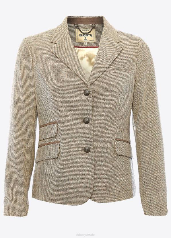 Dubarry Clothing Women Buttercup Tweed Jacket Sable 862D550