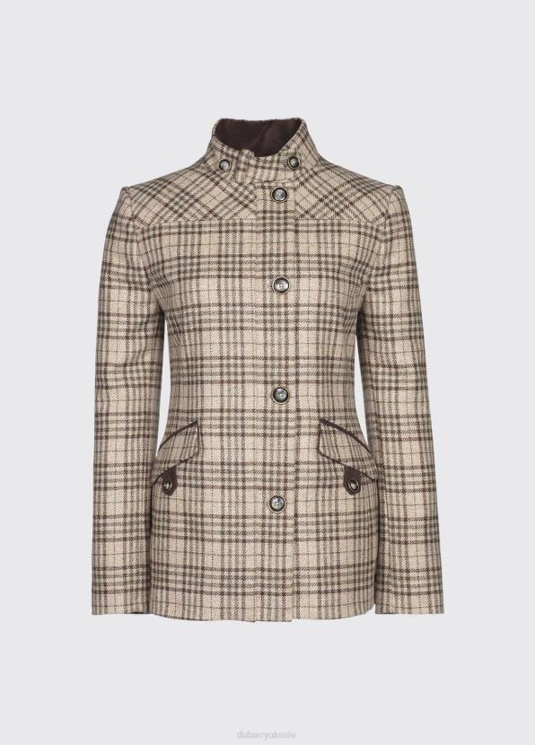 Dubarry Clothing Women Heatherbell Tweed Jacket Pebble 862D688