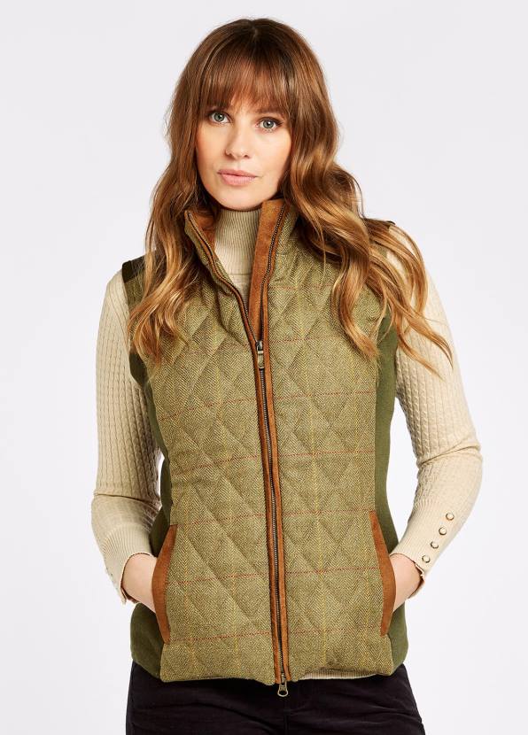 Dubarry Clothing Women Juniper Tweed Gilet Elm 862D532