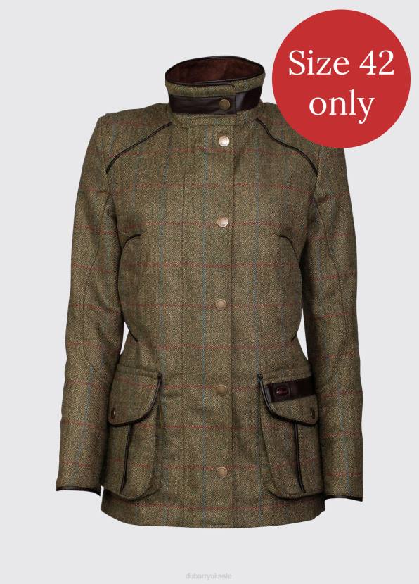 Dubarry Clothing Women Marlfield Tweed Jacket Moss 862D683