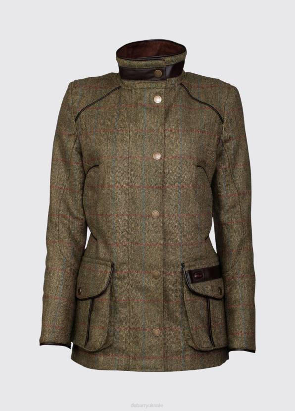 Dubarry Clothing Women Marlfield Tweed Jacket Moss 862D683