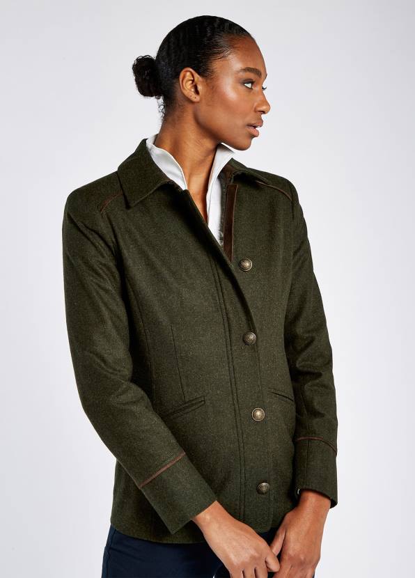 Dubarry Clothing Women Slievebloom Tweed Jacket Loden 862D281