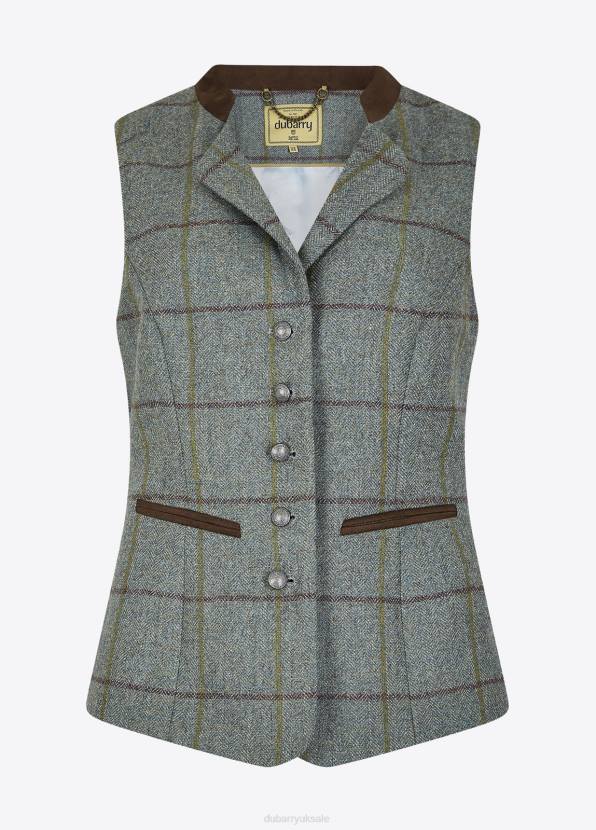 Dubarry Clothing Women Spindle Tweed Waistcoat Sorrel 862D564