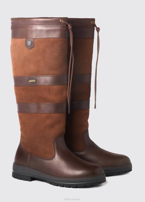 Dubarry Footwear Women Galway Country Boot Walnut 862D1