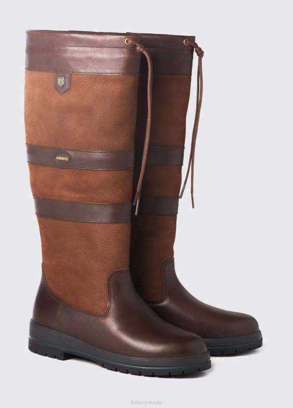 Dubarry Footwear Women Galway ExtraFit Country Boot Walnut 862D2