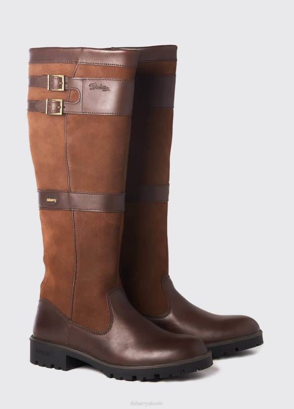 Dubarry Footwear Women Longford Country Boot Walnut 862D10
