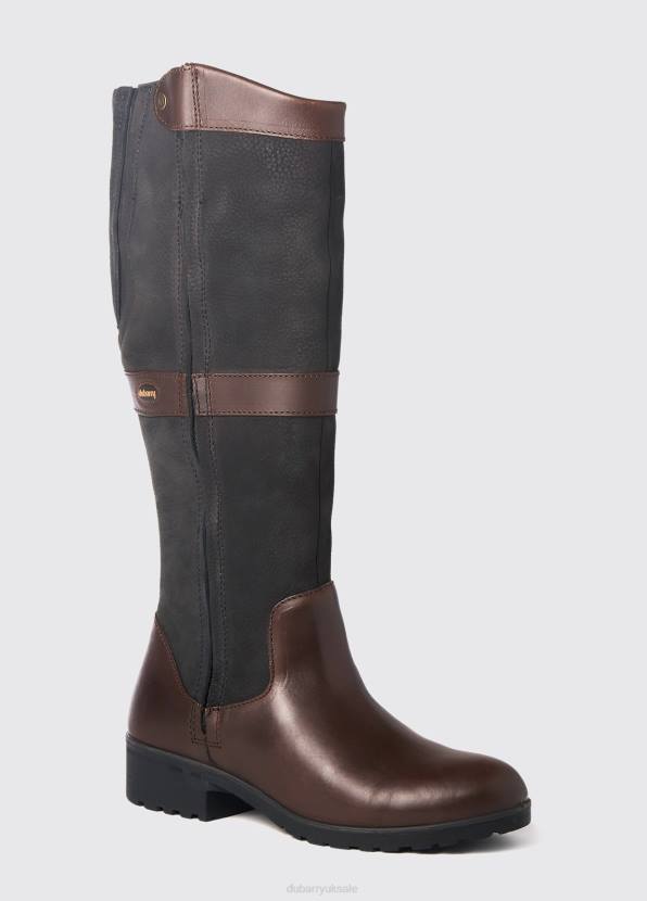 Dubarry Footwear Women Sligo Country Boot Black/Brown 862D33