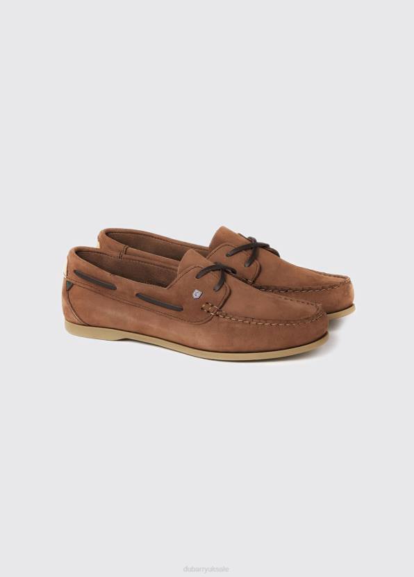 Dubarry Footwear Women Aruba Deck Shoe Cafe 862D22