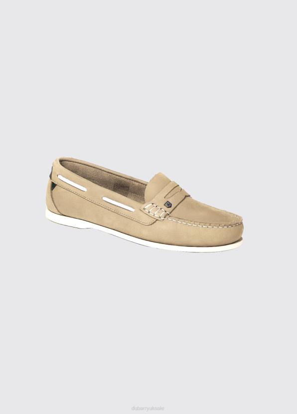 Dubarry Footwear Women Belize Deck Shoe Oyster 862D520