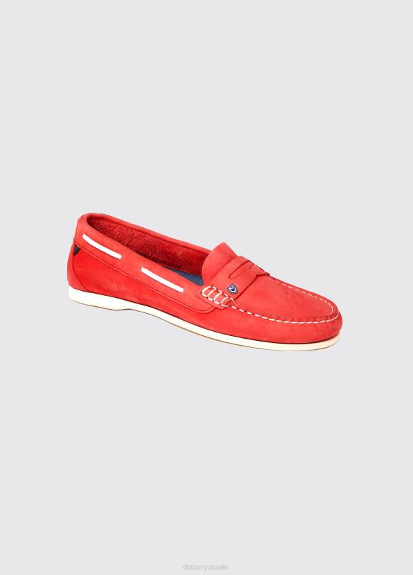 Dubarry Footwear Women Belize Deck Shoe Red 862D842