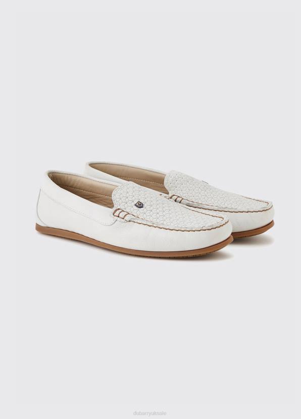 Dubarry Footwear Women Cannes Loafer Sail White 862D81