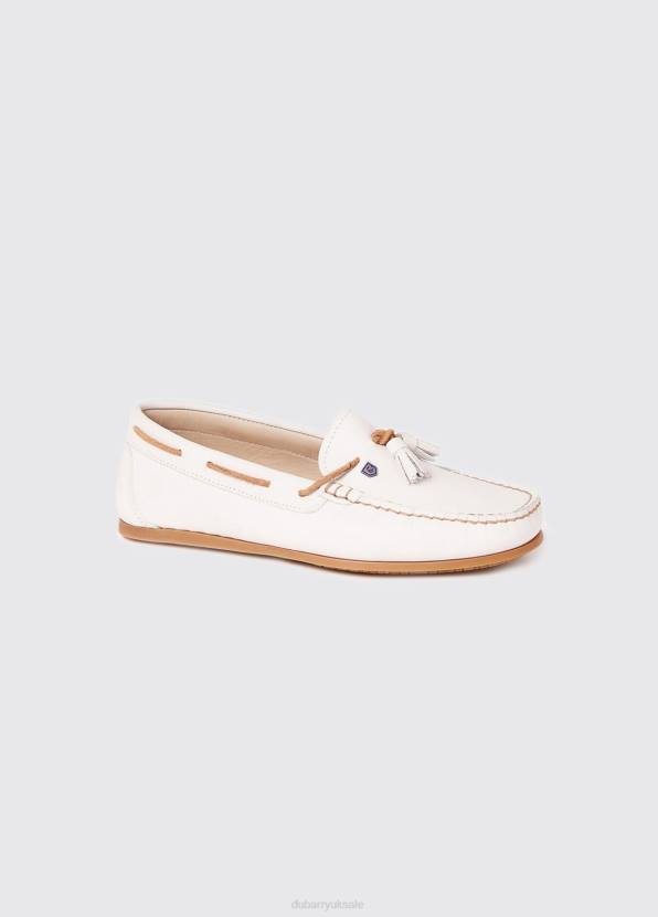 Dubarry Footwear Women Jamaica Loafer Sail White 862D74