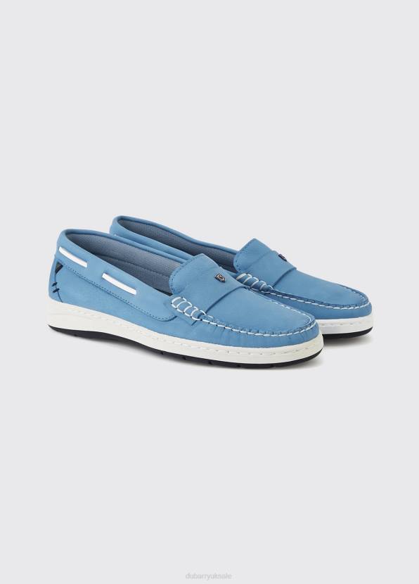 Dubarry Footwear Women Kos Deck Shoe Blue Mist 862D622