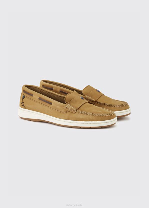Dubarry Footwear Women Kos Deck Shoe Tan 862D86