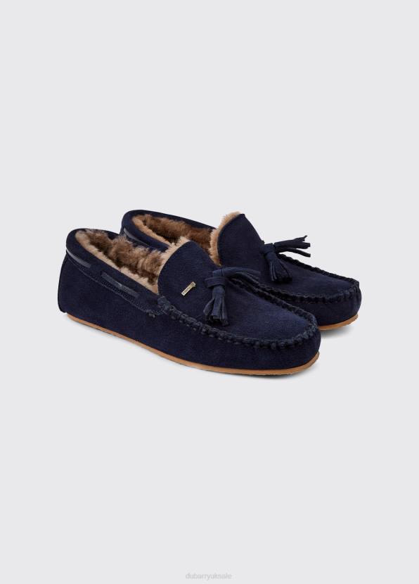 Dubarry Footwear Women Rosslare Moccasin Slipper French Navy 862D32