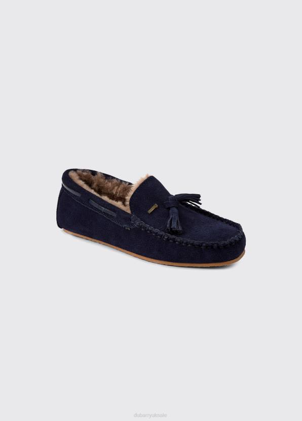 Dubarry Footwear Women Rosslare Moccasin Slipper French Navy 862D32