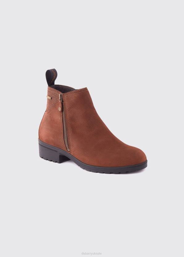Dubarry Footwear Women Carlow Leather Boot Walnut 862D502