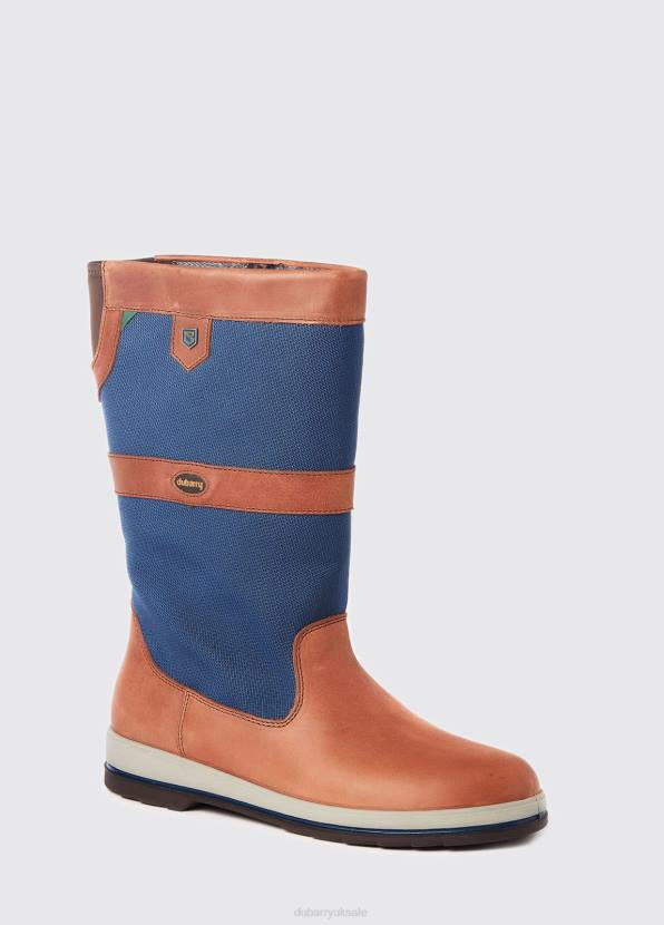 Dubarry Footwear Women Shamrock Sailing Boot Navy/Brown 862D46